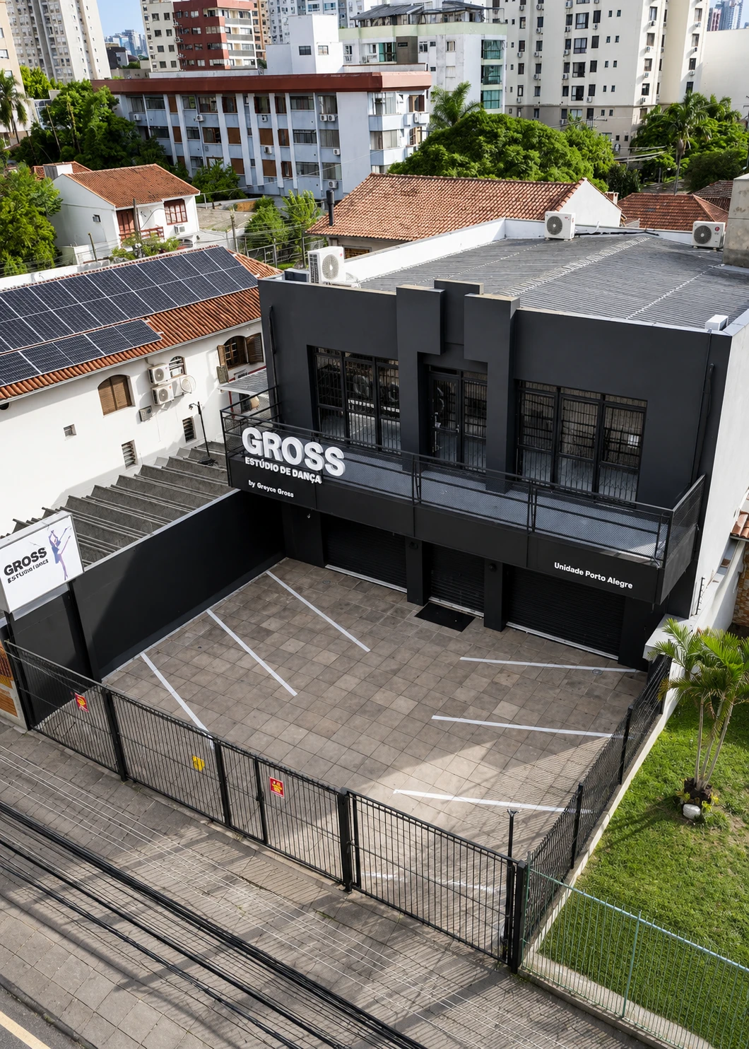 Estrutura da unidade Porto Alegre